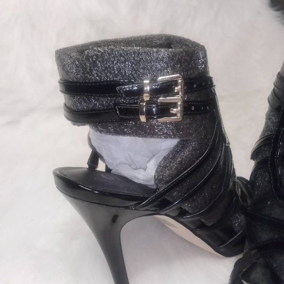 Guess Women Black Stiletto/Shoes Size 7.5 M - Picture 6 of 9